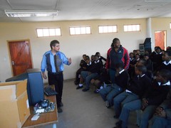 Hamish Whittal explaining the principals of programming